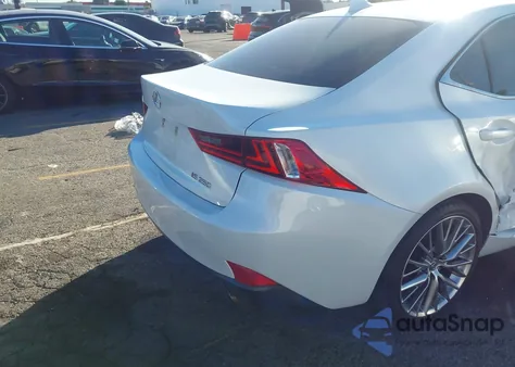 2015 Lexus Is 250 from USA, damaged, VIN JTHBF1D26F5047438